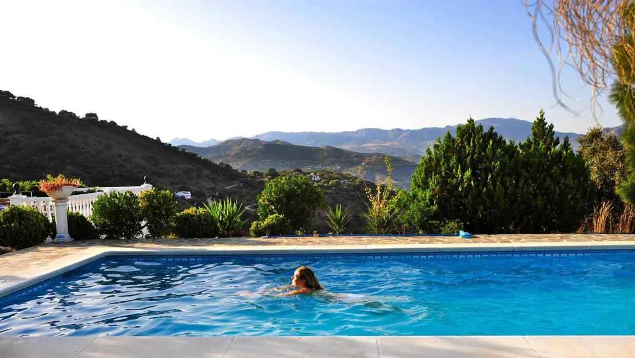 B&B Finca La Loma Comares Exterior foto